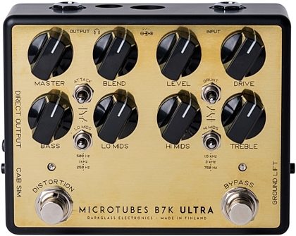Darkglass Electronics Limited Edition Gold Microtubes B7K Ultra V2