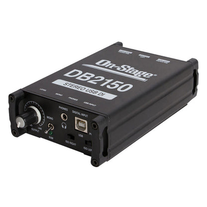 On-Stage DB2150 Stereo USB DAC - Direct Box