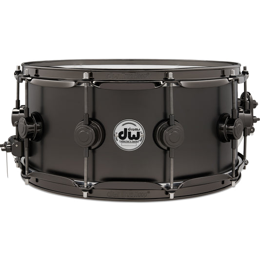 Drum Workshop Collectors Series 6.5x14 Snare Drum - Satin Black Nickel
