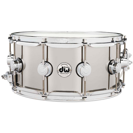 Drum Workshop Collectors Series 6.5x14 Stainless Steel Snare Drum