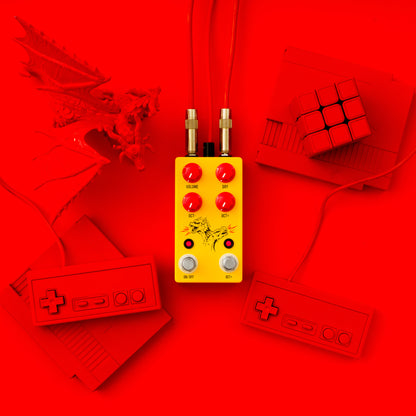 JHS Double Dragon Lo-Fi Octave Device Pedal