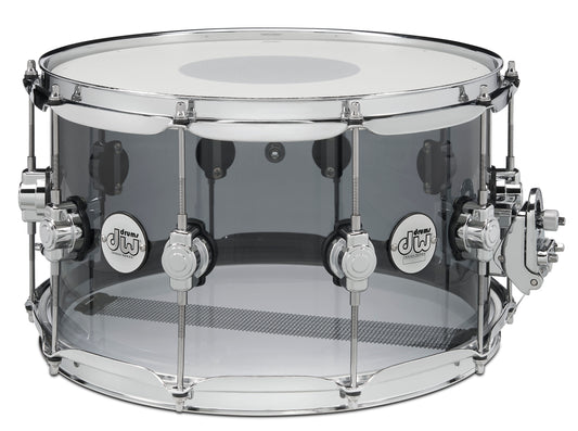 Drum Workshop Design Series 8x14 Snare Drum - Smoke Acrylic