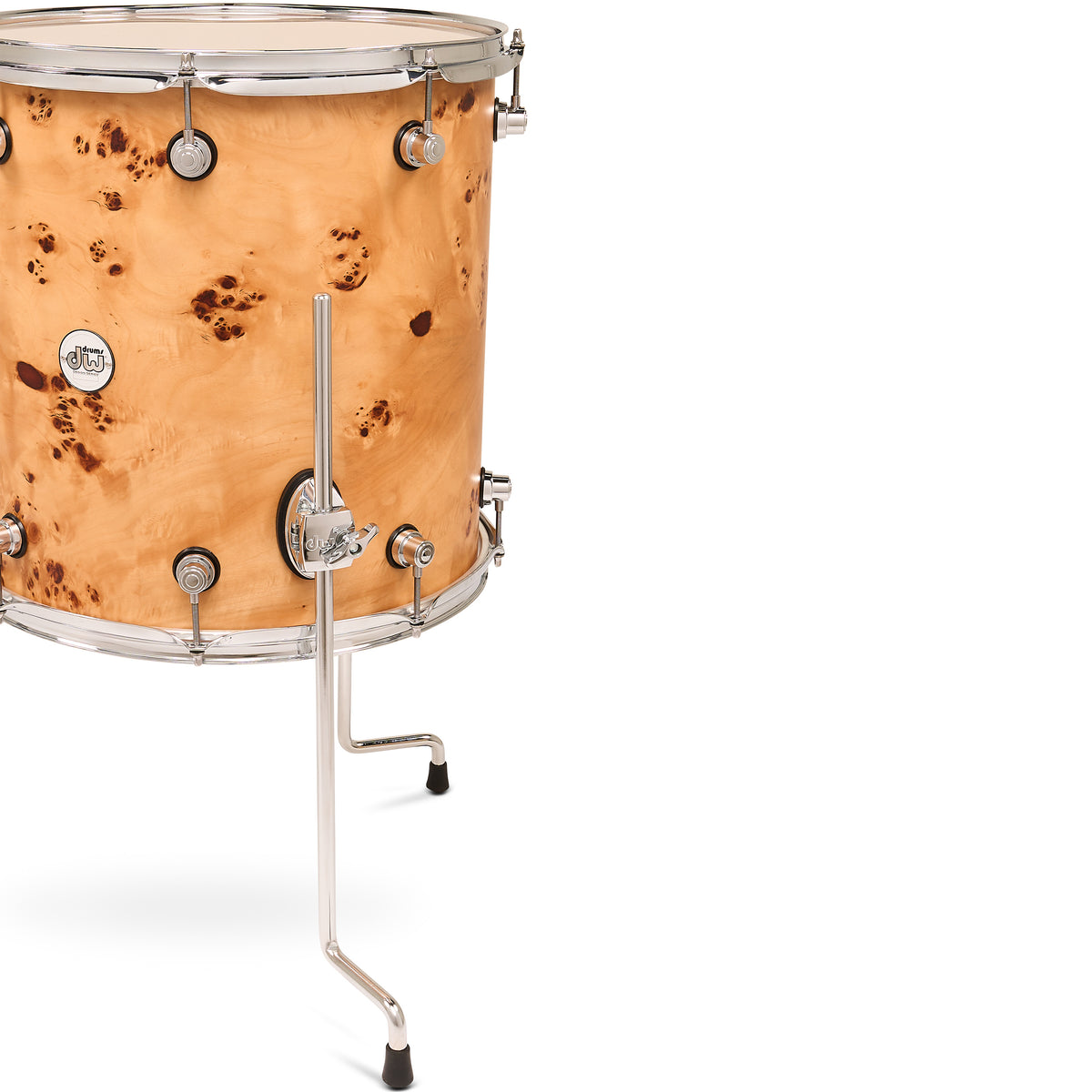 Drum Workshop Design Series 4-Piece Shell Kit - Natural Mapa Matte Birch