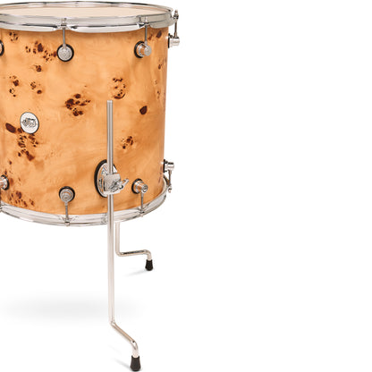 Drum Workshop Design Series 4-Piece Shell Kit - Natural Mapa Matte Birch