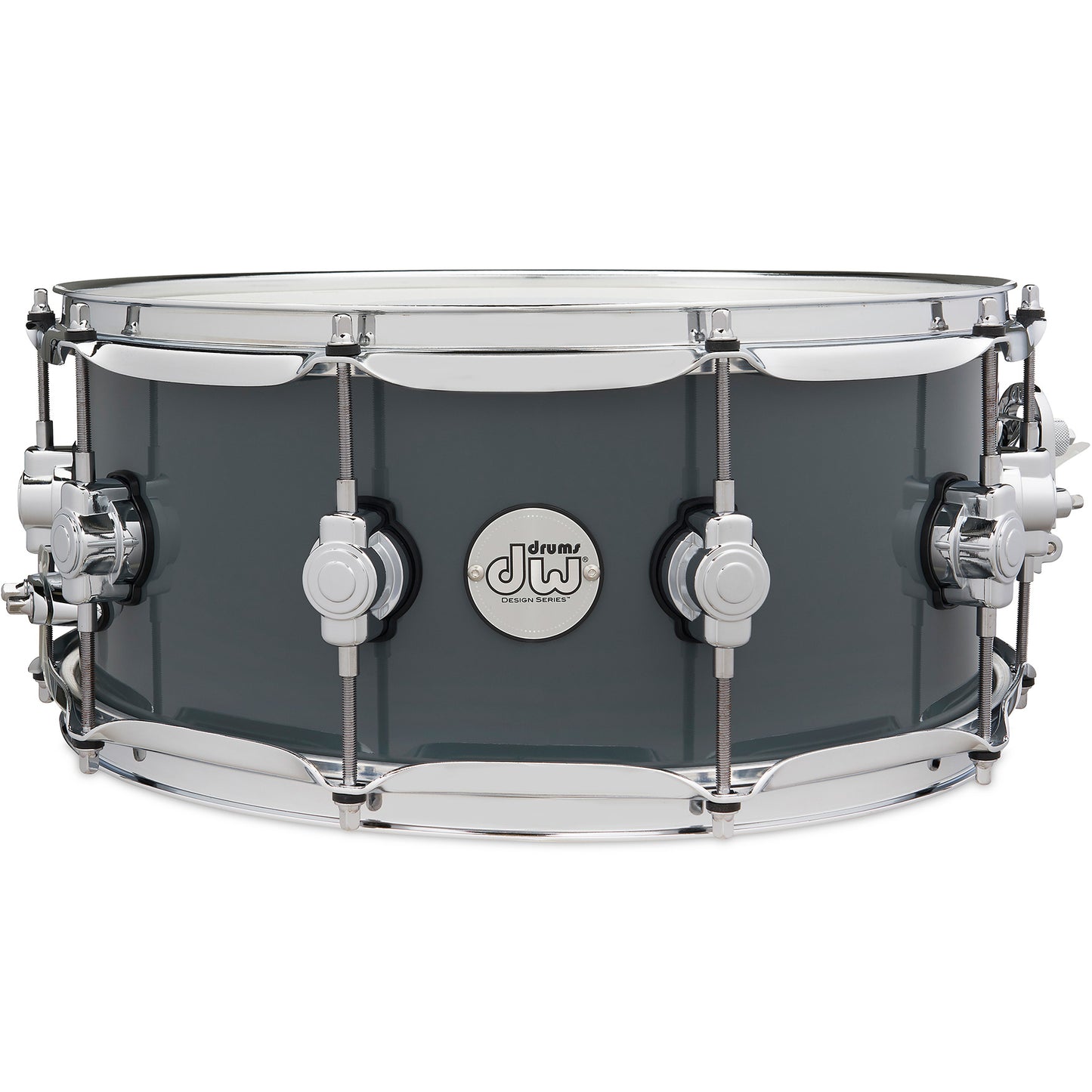 Drum Workshop Design Series 6x14 Snare Drum - Steel Grey