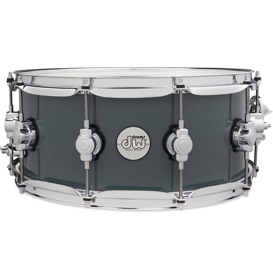 Drum Workshop Design Series 6x14 Snare Drum - Steel Grey