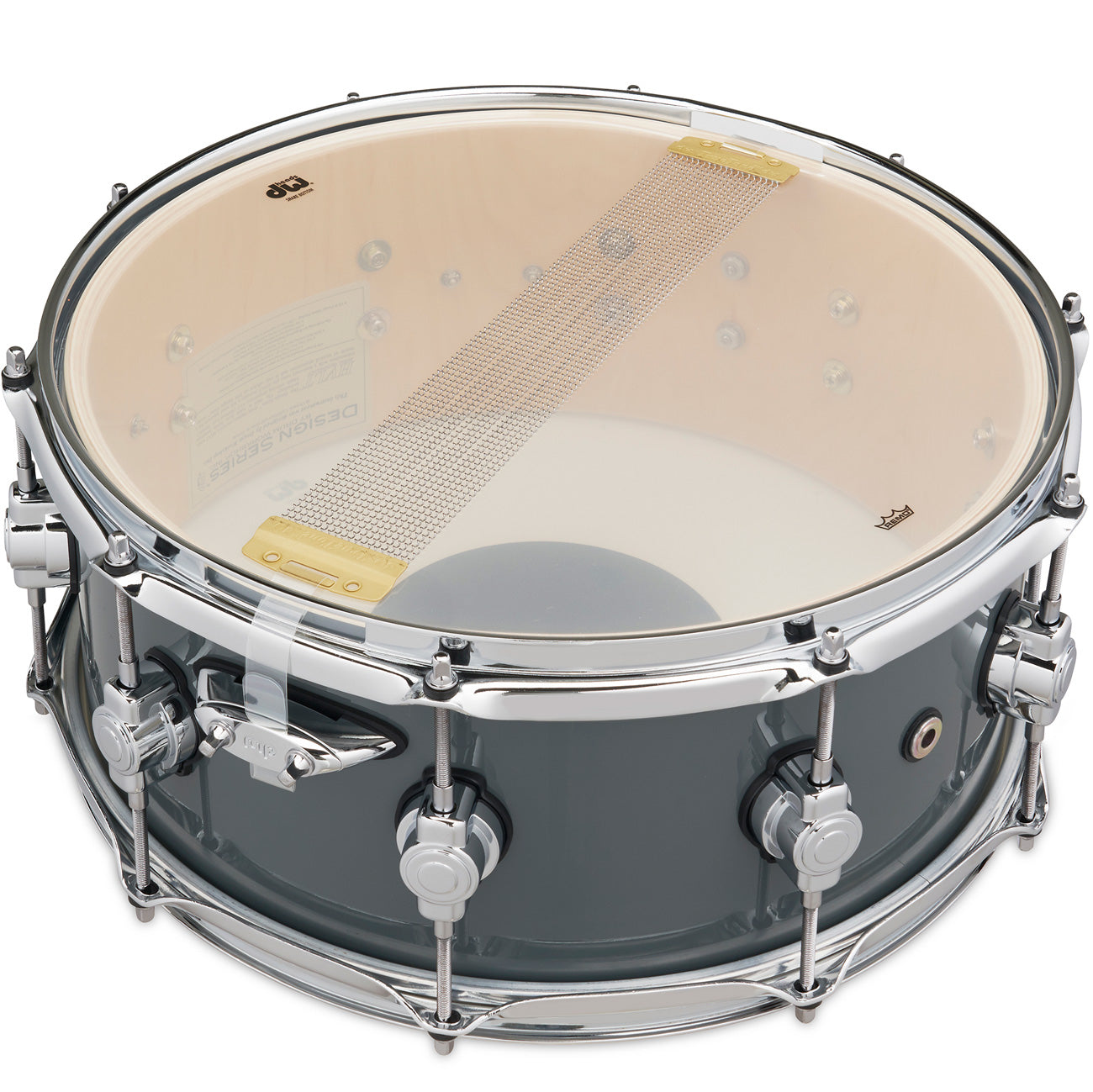 Drum Workshop Design Series 6x14 Snare Drum - Steel Grey