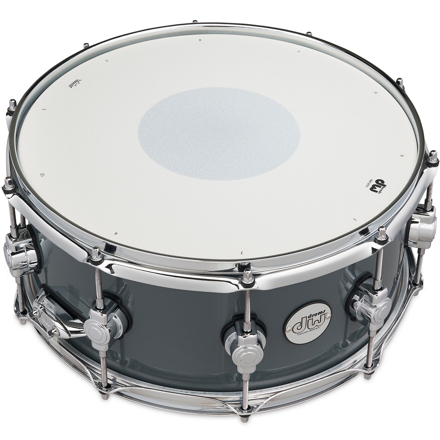Drum Workshop Design Series 6x14 Snare Drum - Steel Grey