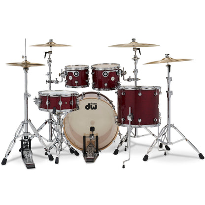 Drum Workshop Design Series 4-Piece Shell Pack - Cherry Stain