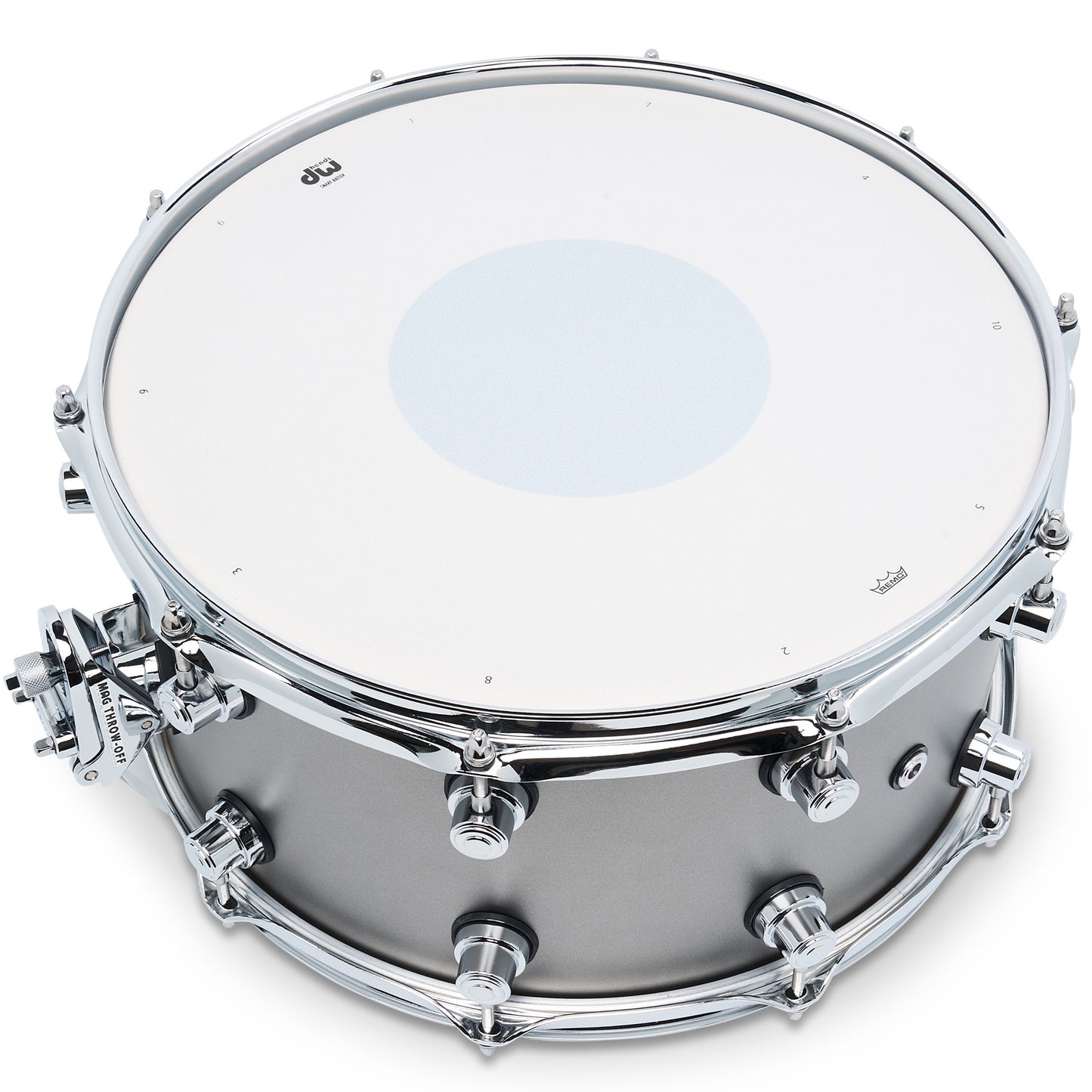 Drum Workshop Design Series Limited Edition 7x14 Snare Drum - Titanium Satin