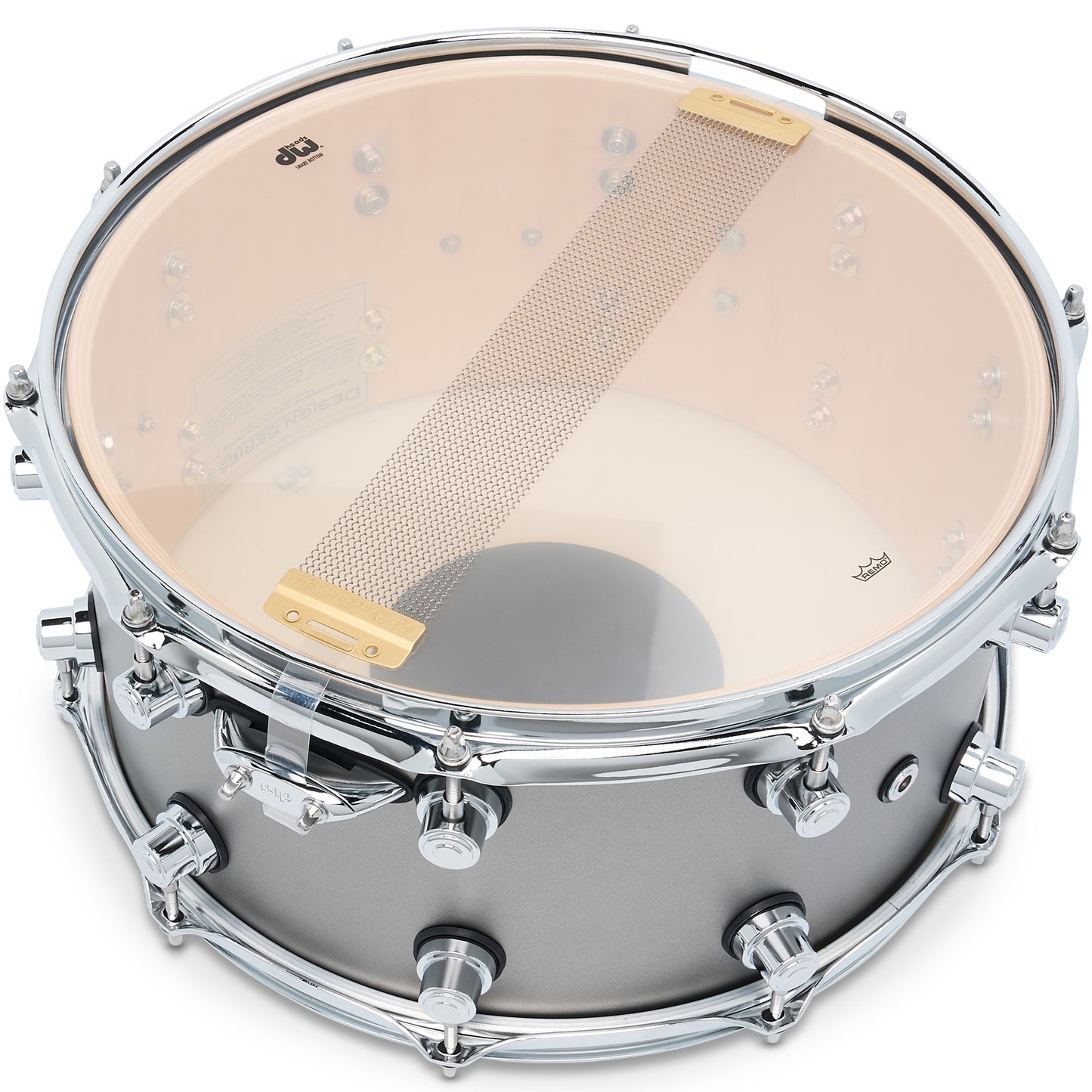 Drum Workshop Design Series Limited Edition 7x14 Snare Drum - Titanium Satin