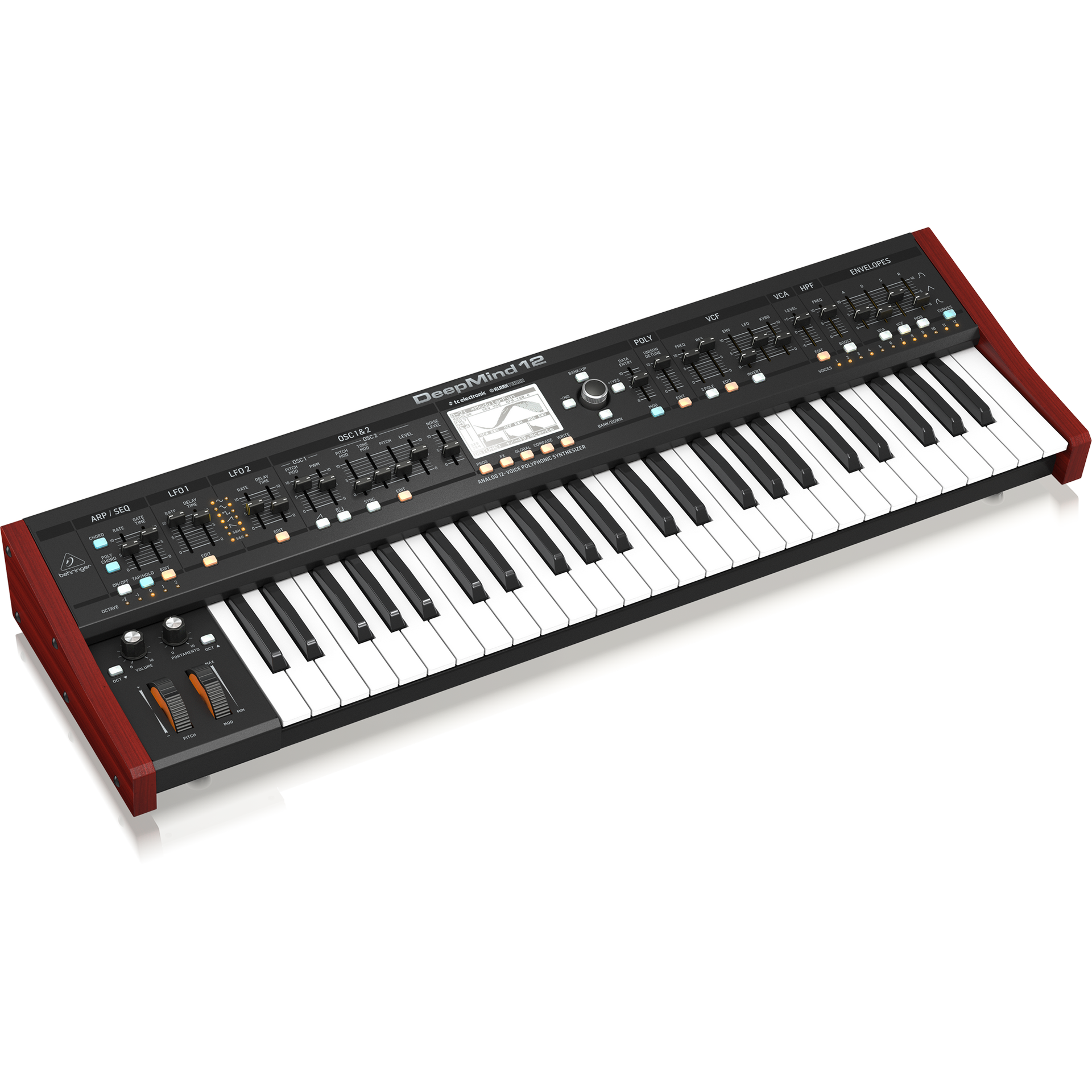Behringer DeepMind 12 49 Key 12 Voice Analog Synthesizer Alto Music
