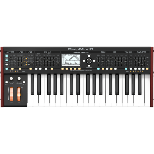 Behringer DeepMind 6 True Analog 6-Voice Polyphonic Synthesizer