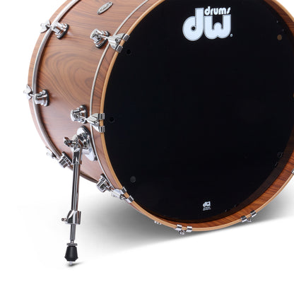 Drum Workshop DWe 5-Piece Drum Kit Bundle - Santos Rosewood Exotic