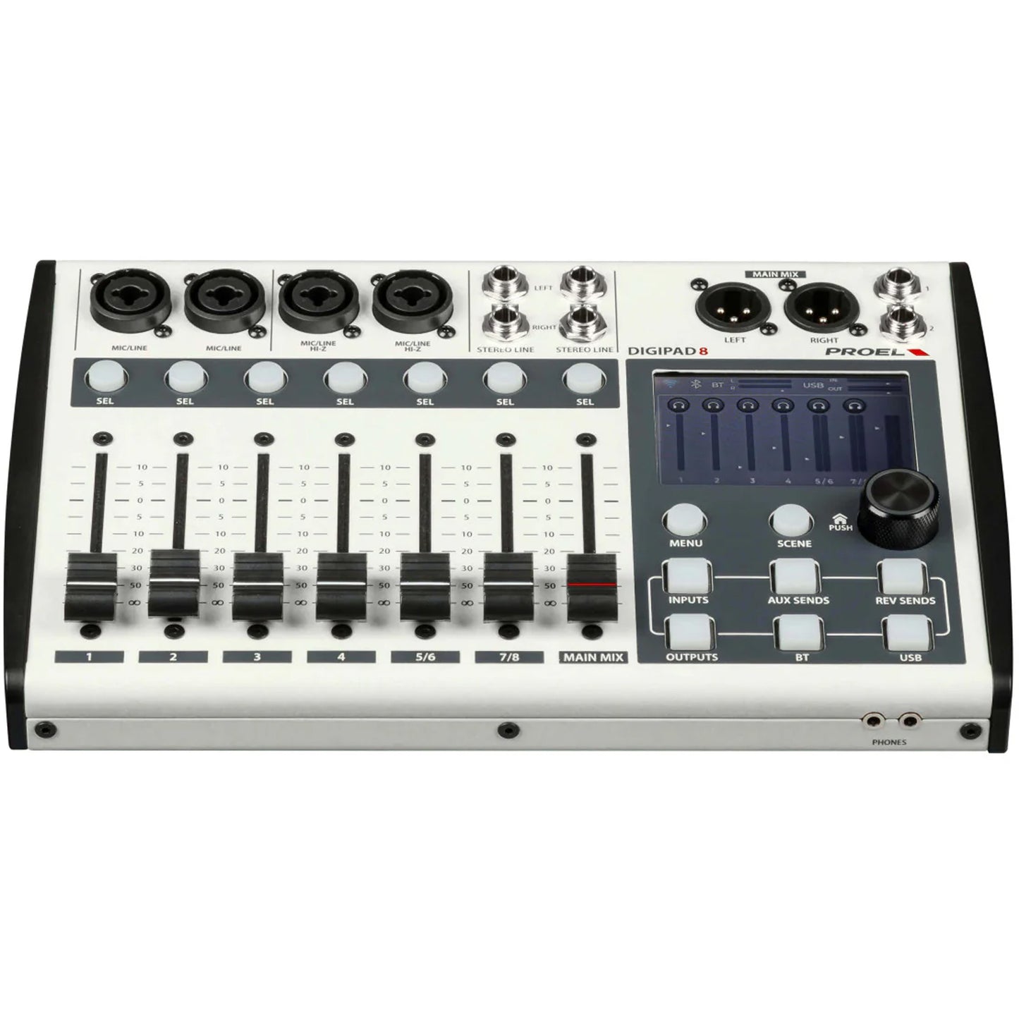 Proel Digipad8 Compact Digital Mixer