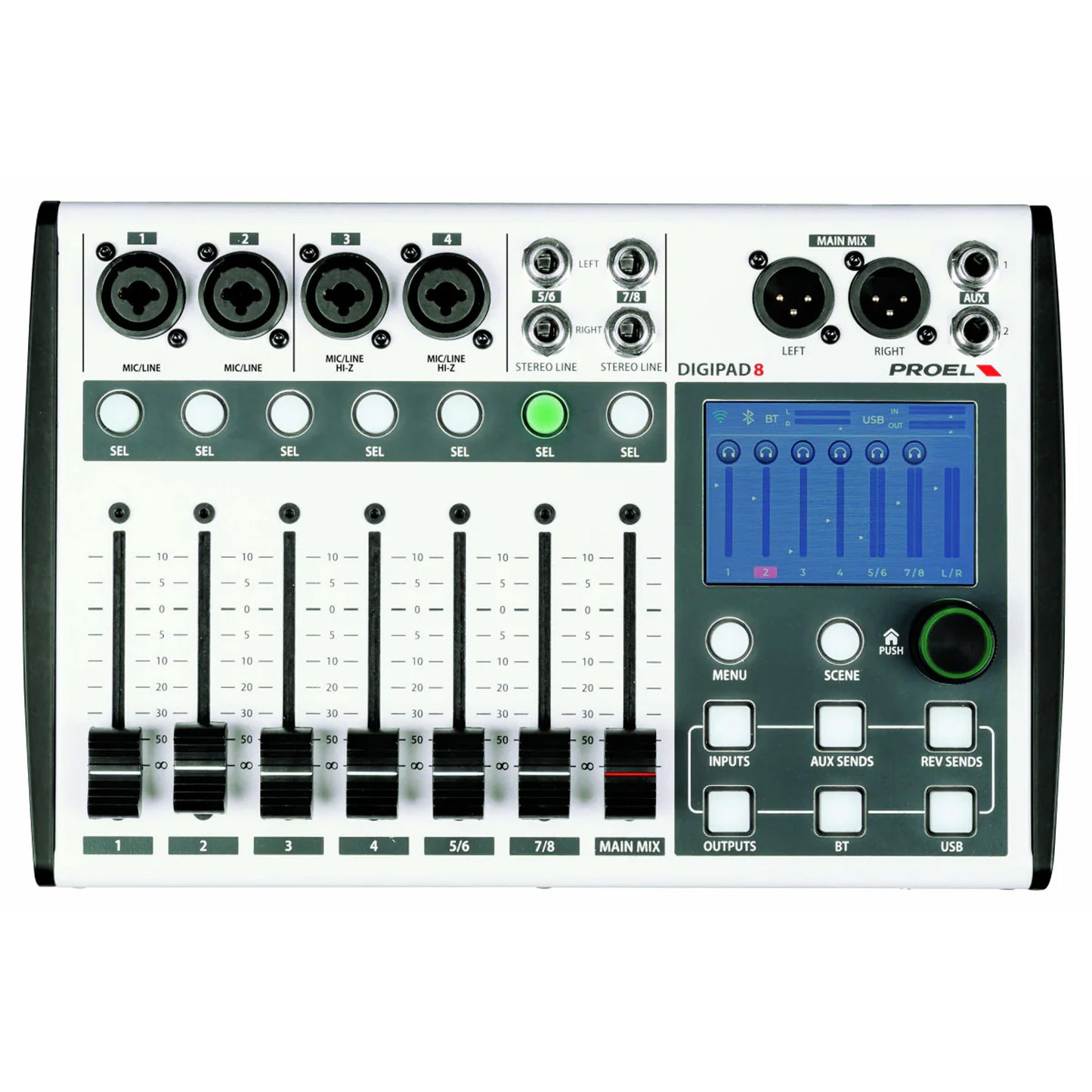 Proel Digipad8 Compact Digital Mixer