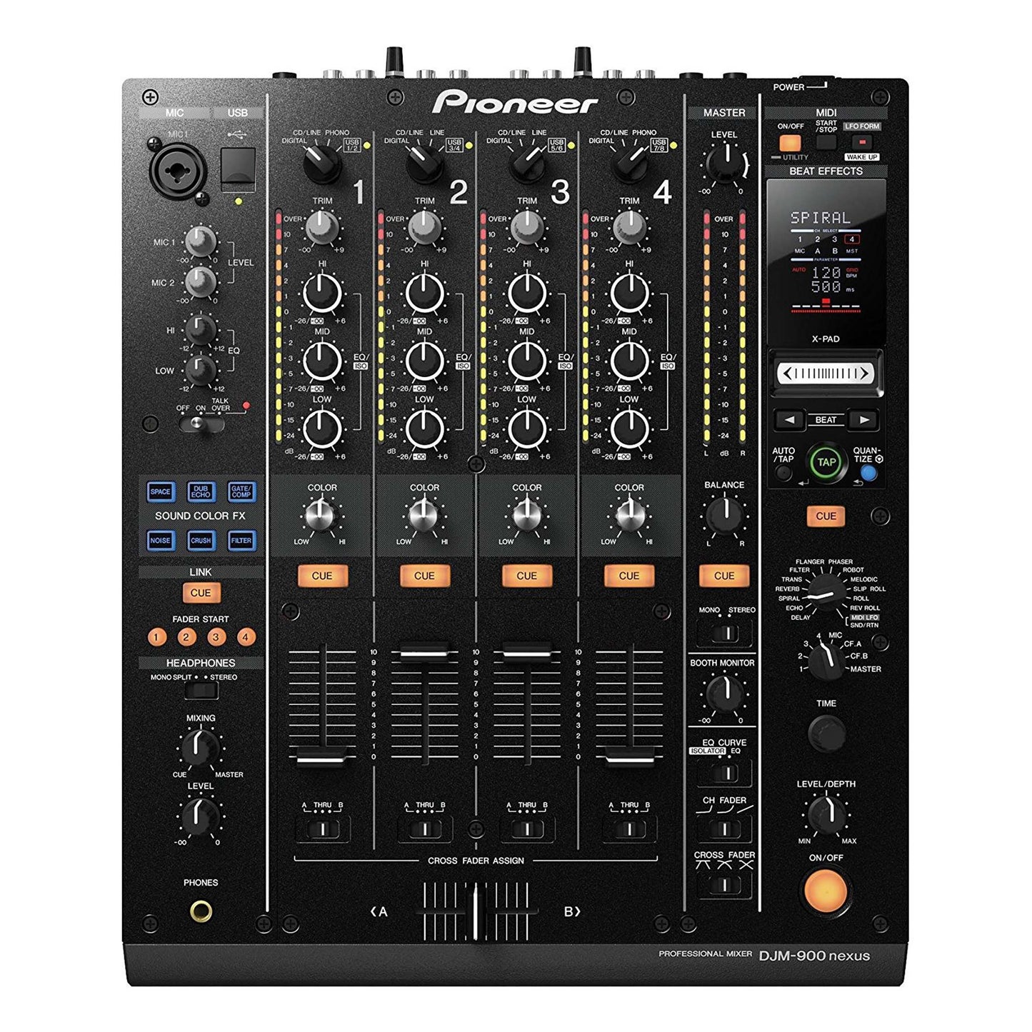 Pioneer DJM900NXS 4-Channel High End DJ Mixer