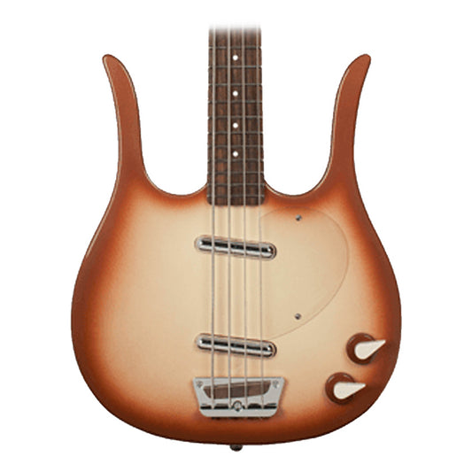Danelectro 58 Longhorn Electric Bass Guitar - Copper Burst