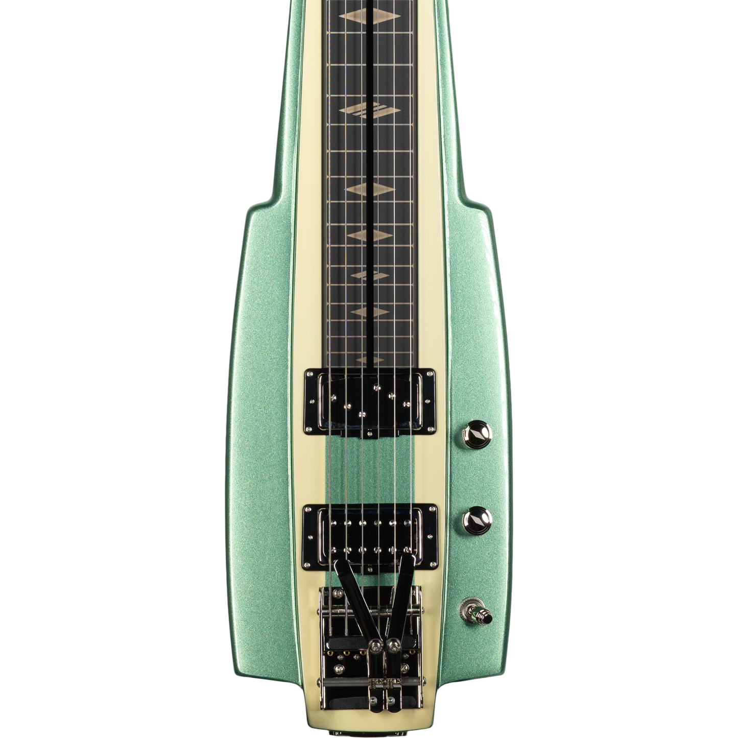 Duesenberg Fairytale Lapsteel Guitar - Harbor Green / White