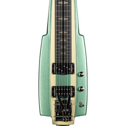 Duesenberg Fairytale Lapsteel Guitar - Harbor Green / White