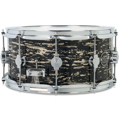 Drum Workshop Ltd Ed Performance Series 6.5x14 Snare Drum - Black Oyster Glass