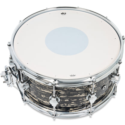 Drum Workshop Ltd Ed Performance Series 6.5x14 Snare Drum - Black Oyster Glass