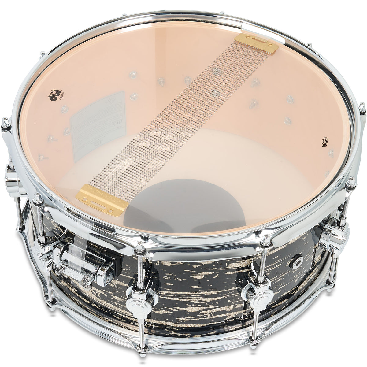 Drum Workshop Ltd Ed Performance Series 6.5x14 Snare Drum - Black Oyster Glass