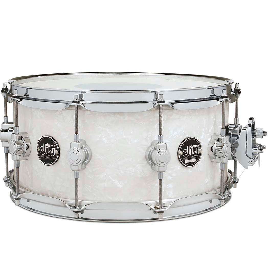 Drum Workshop Performance Series 6.5x14 Snare Drum - White Marine Pearl