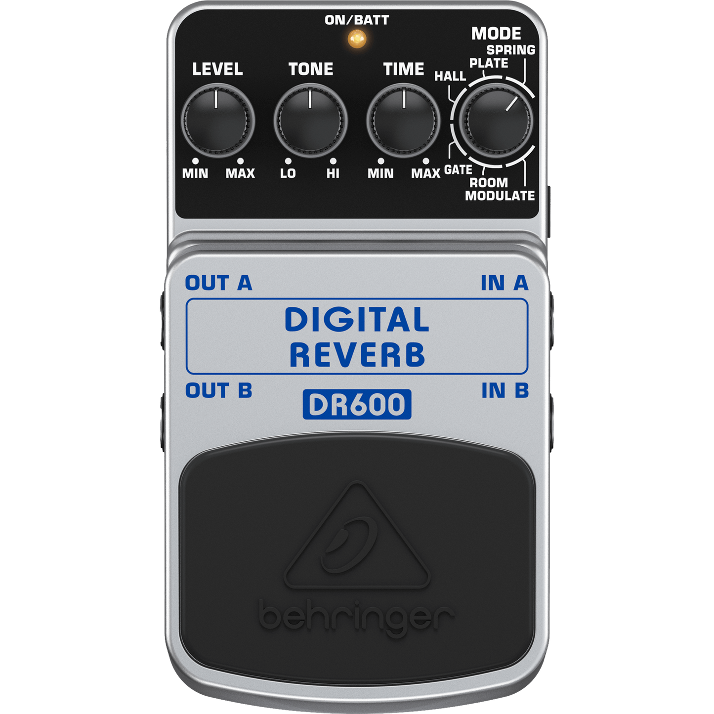 Behringer DR600 Digital Stereo Reverb Effects Pedal
