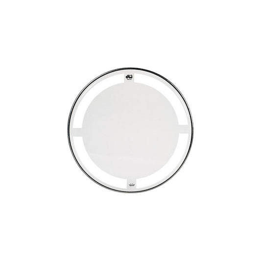 DW 15" Coated Clear Drum Head