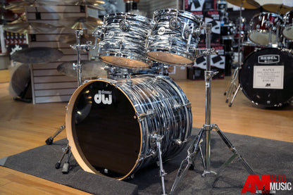 Drum Workshop Collector's Series 4pc Birch Shell Drumset in Black Oyster Finish DRFP0026BBO
