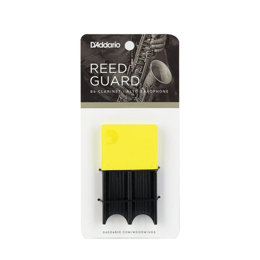 D’addario Reed Guard in YELLOW for Bb Clarinet and/or Alto Saxophone
