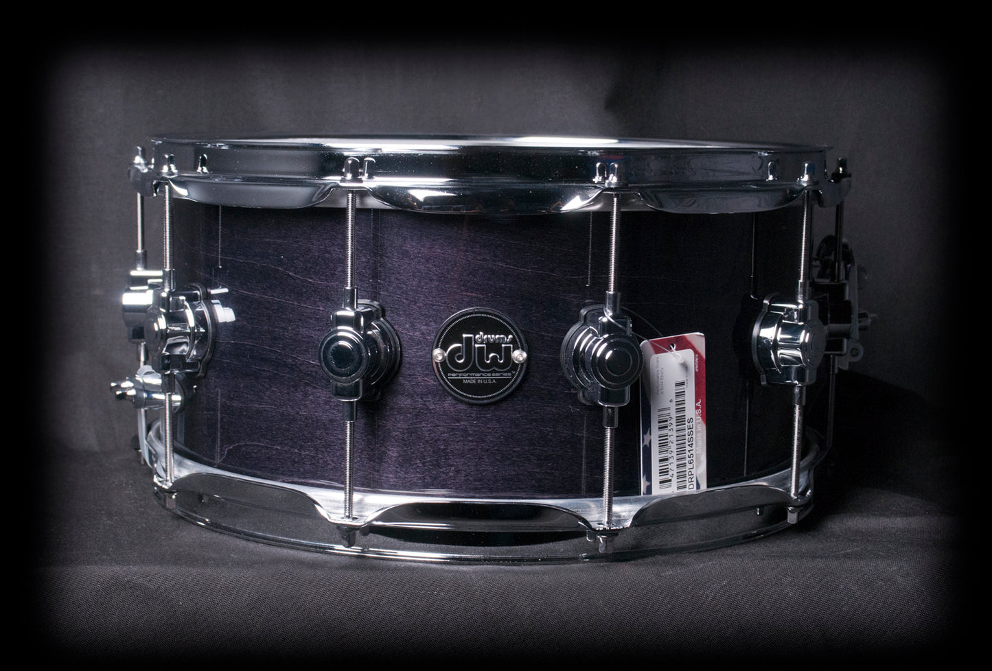 Drum Workshop Performance Series 14x6.5 Snare Drum in Lacquer Ebony Stain