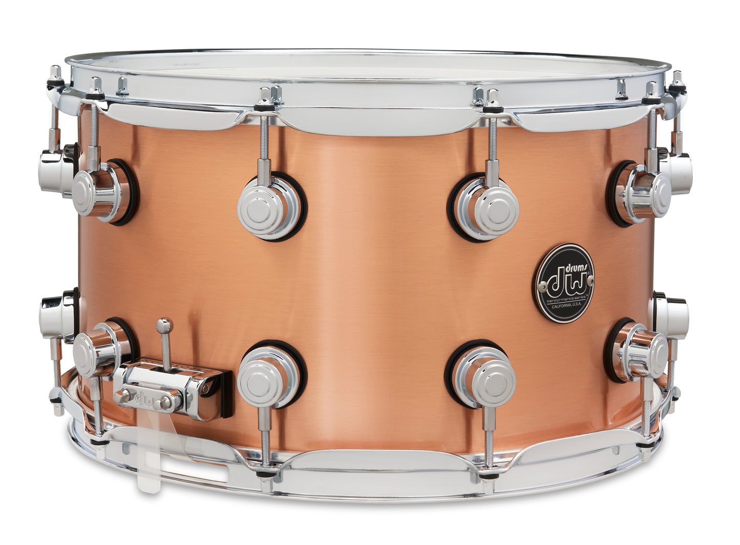 Drum Workshop Performance Series 8x14 Snare Drum - 1mm Polished Copper
