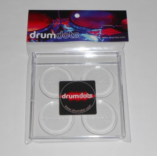 Drumdots 4-Pack of Sound Dampening Gels