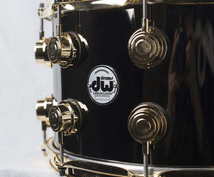 Drum Workshop 14x8 Collectors Series Black Nickel Over Brass Snare Drum