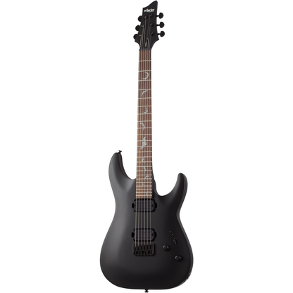 Schecter Damien-6 Electric Guitar - Satin Black