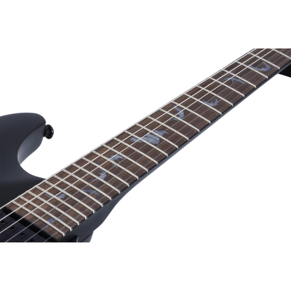 Schecter Damien-6 Electric Guitar - Satin Black