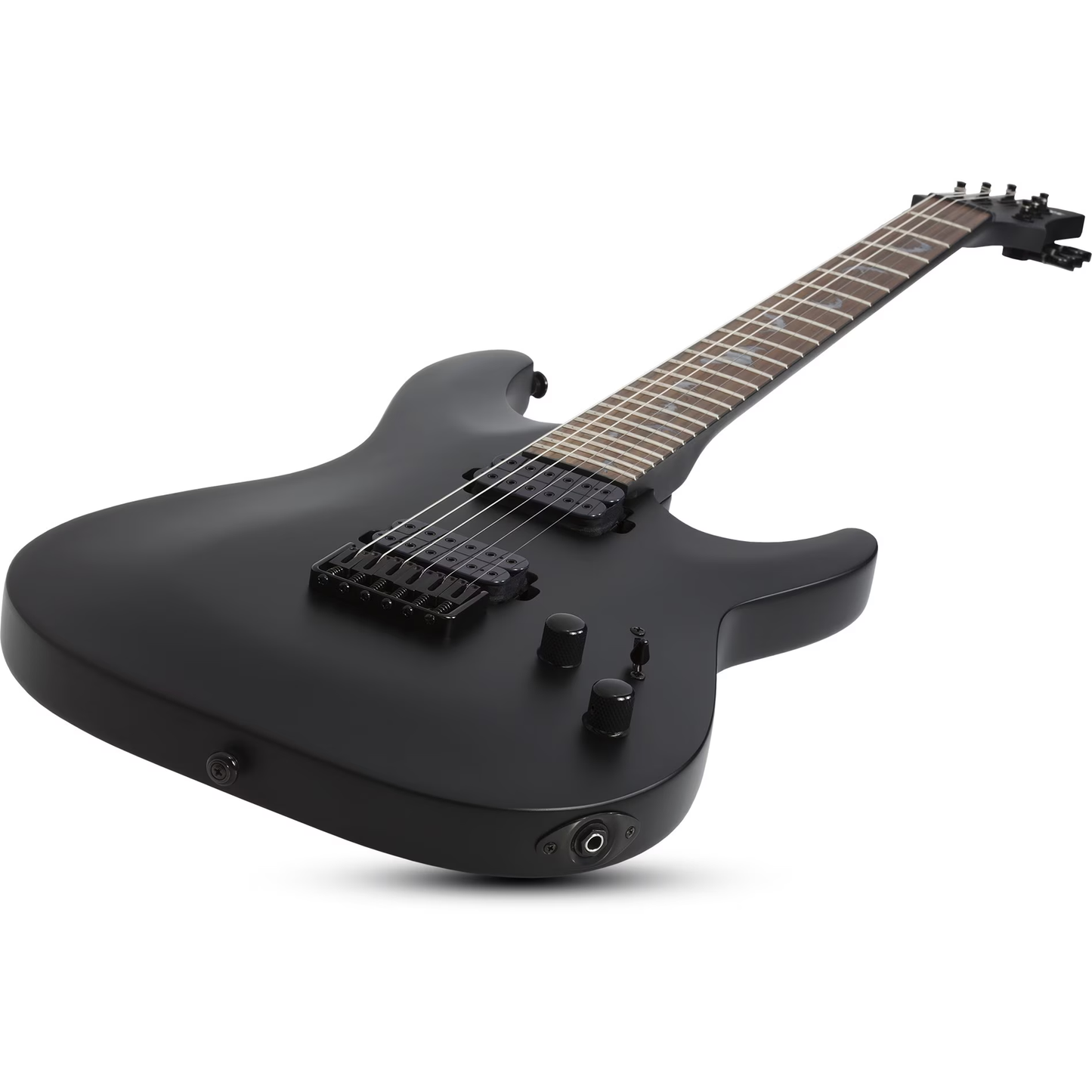 Schecter Damien-6 Electric Guitar - Satin Black