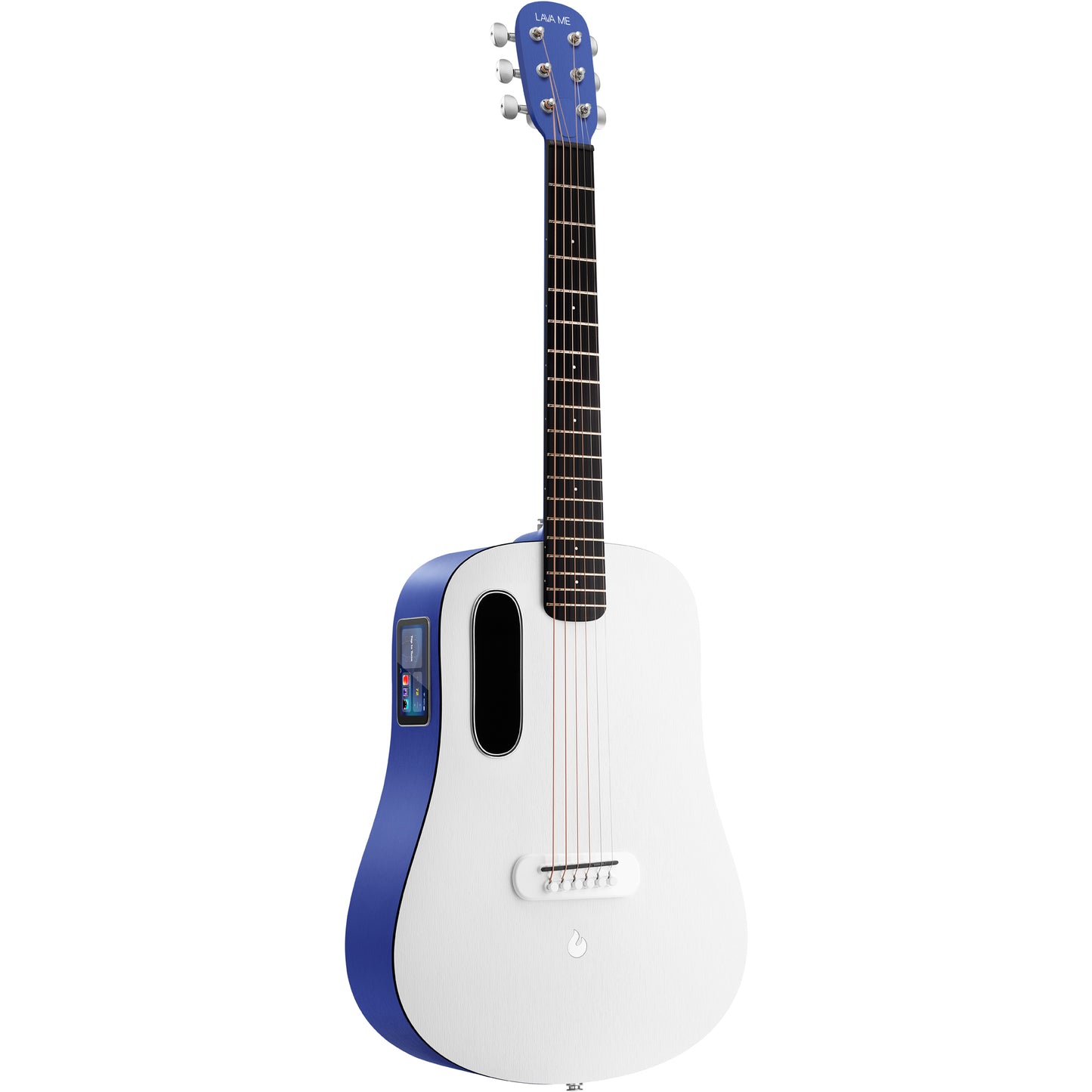 Lava Music ME Play 36” Acoustic Electric Guitar - Deep Blue / Frost White