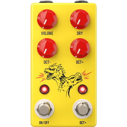 JHS Double Dragon Lo-Fi Octave Device Pedal