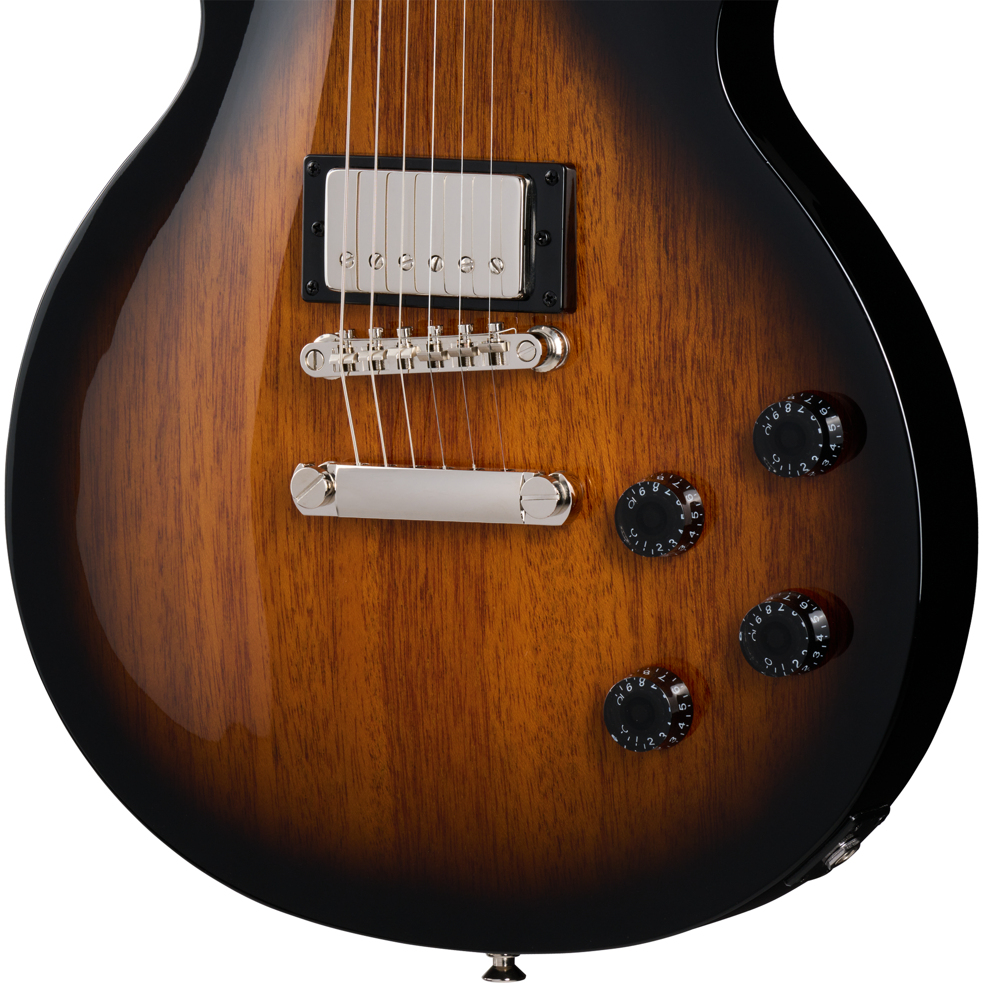 epiphone les paul standard tobacco sunburst '50s Electric Guitar - Satin Vintage style open book R9 headstock shape Epiphone Les Paul Tribute Electric