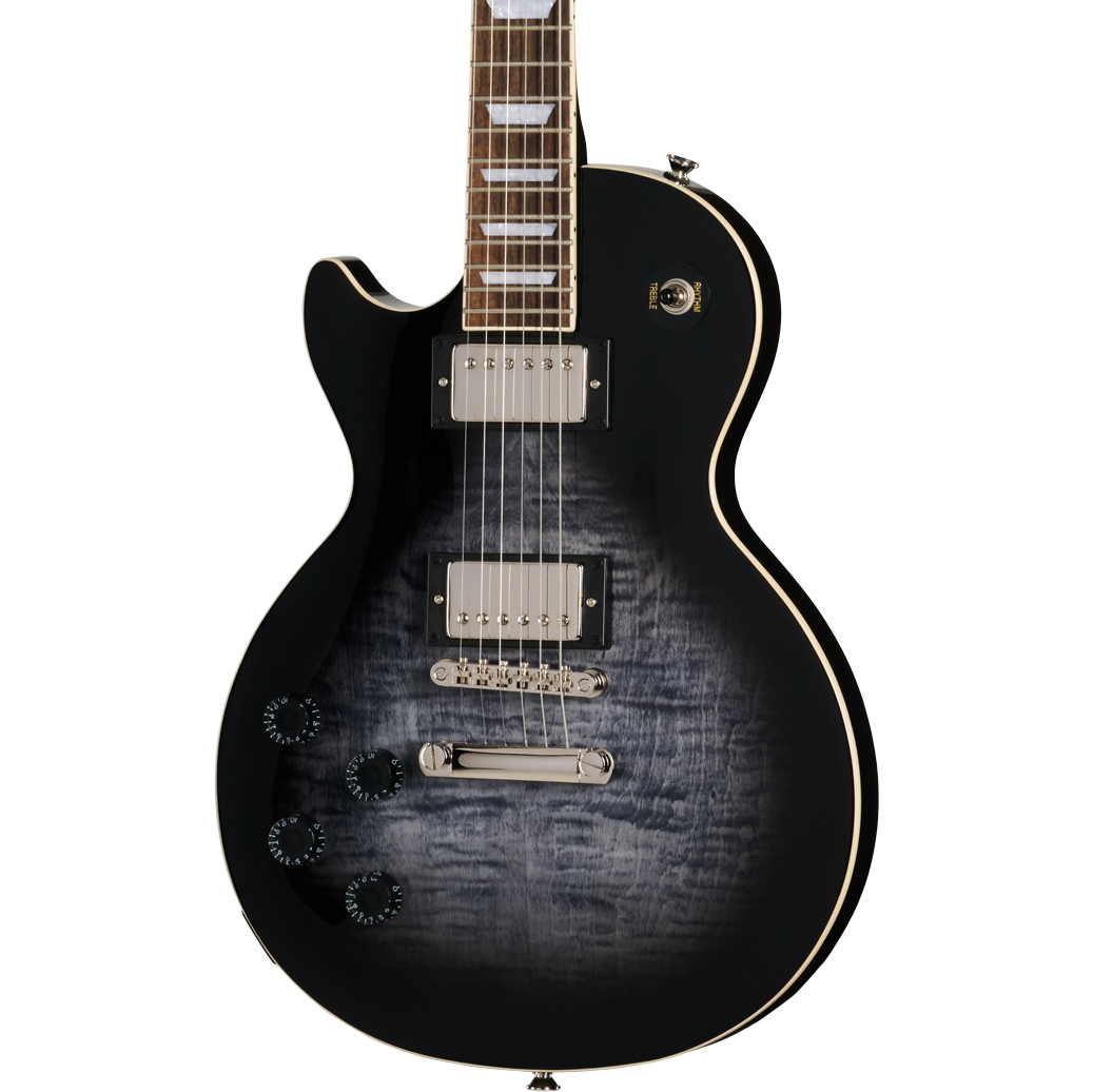 Epiphone Les Paul Tribute Plus Left Handed Electric Guitar - Ebony Burst