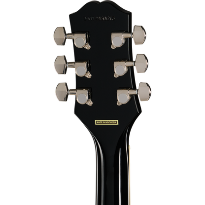 Epiphone Les Paul Tribute Plus Left Handed Electric Guitar - Ebony Burst