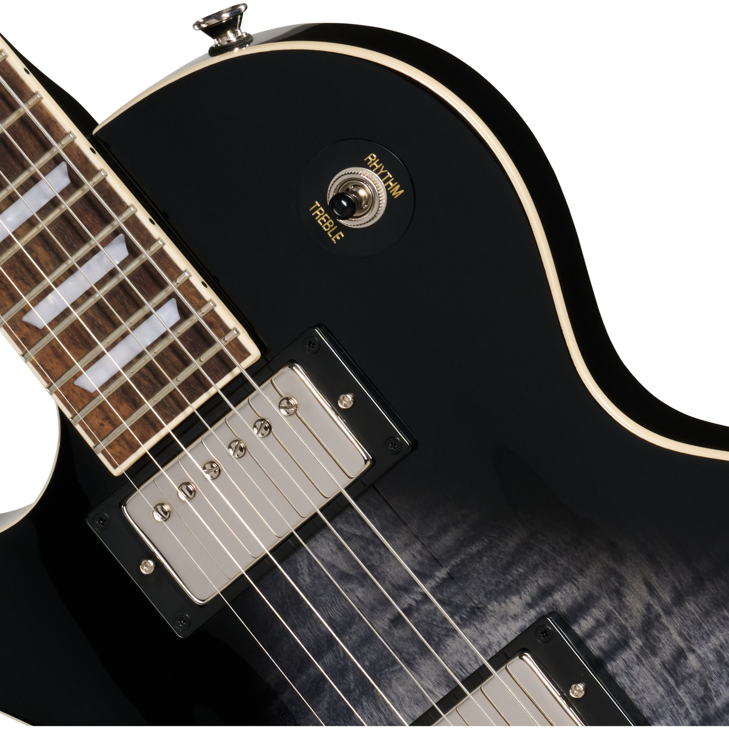 Epiphone Les Paul Tribute Plus Left Handed Electric Guitar - Ebony Burst