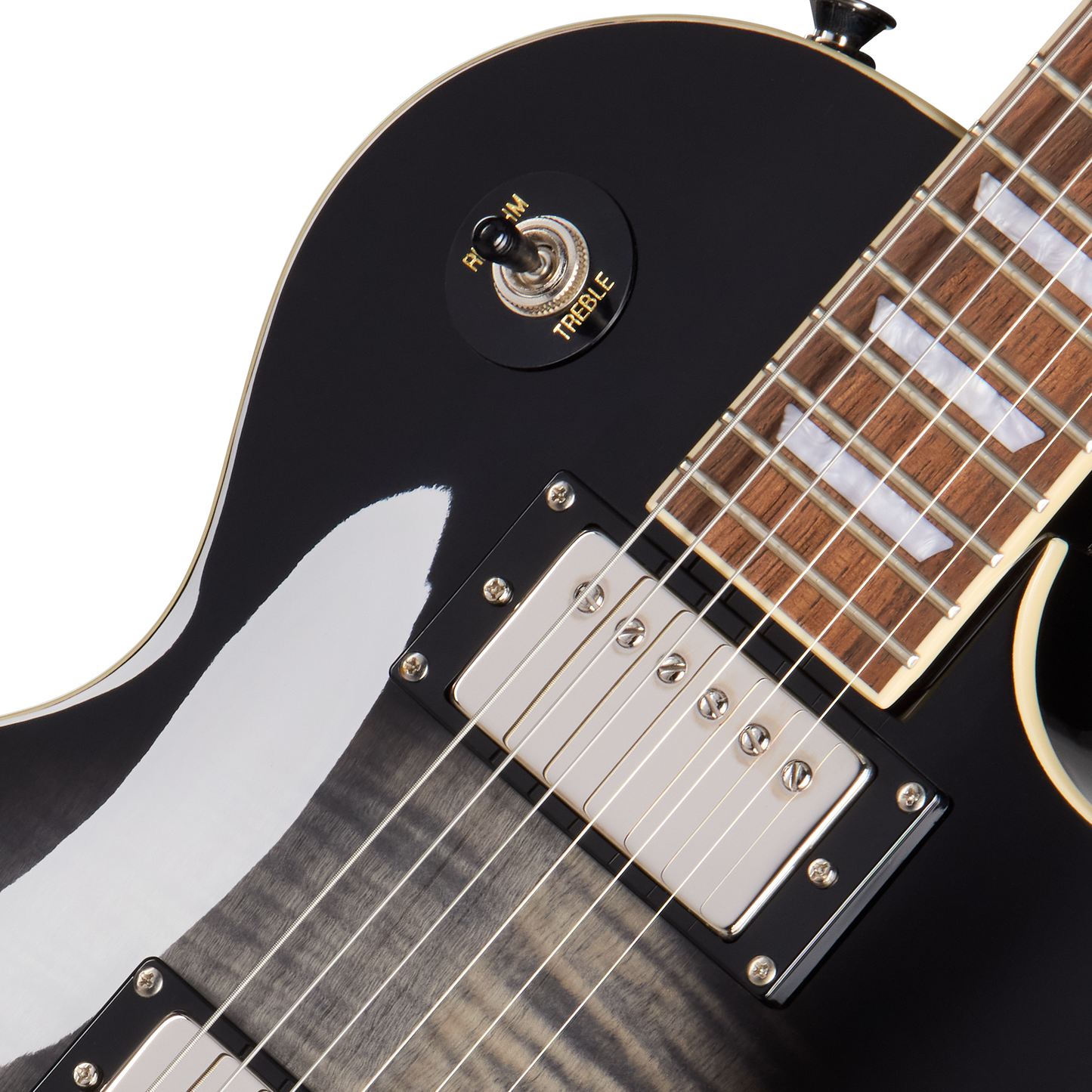 Epiphone Les Paul Tribute Plus Electric Guitar - Ebony Burst