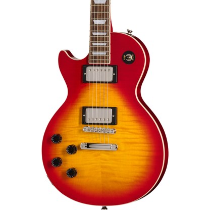 Epiphone Les Paul Tribute Plus Left Handed Electric Guitar - Heritage Cherry Sunburst
