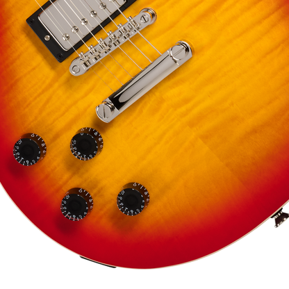 Epiphone Les Paul Tribute Plus Left Handed Electric Guitar - Heritage Cherry Sunburst