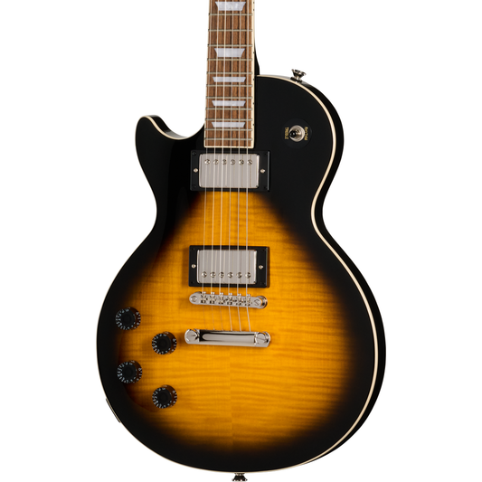 Epiphone Les Paul Tribute Plus Left Handed Electric Guitar - Vintage Sunburst