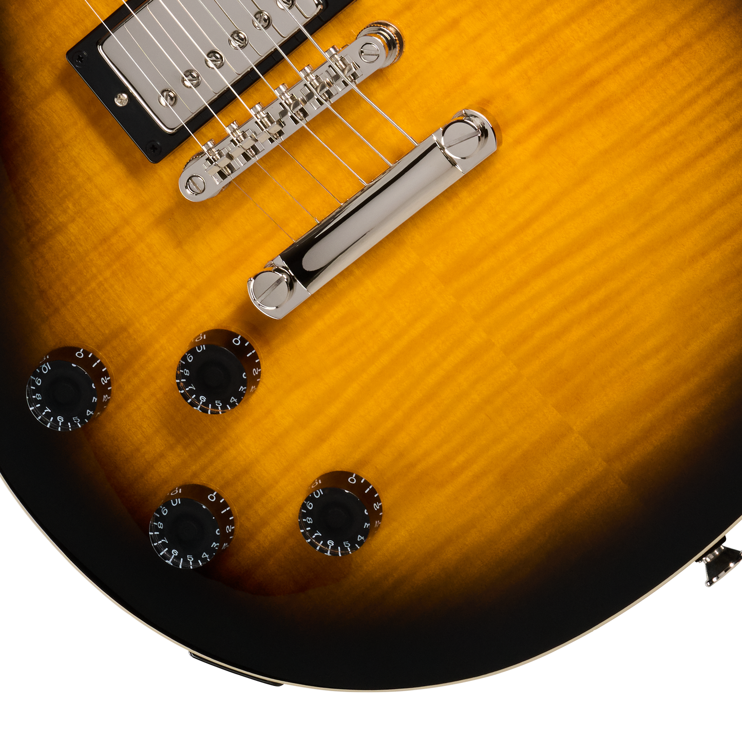 Epiphone Les Paul Tribute Plus Left Handed Electric Guitar - Vintage Sunburst